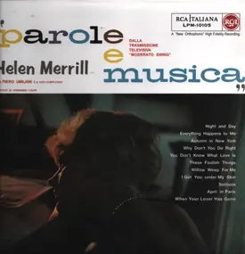 Helen Merrill - Parole e Musica