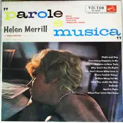 LP - Helen Merrill - Parole E Musica - Mono