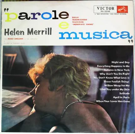 Helen Merrill - Parole e Musica