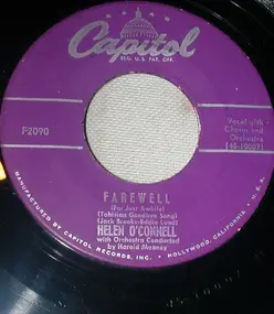 Helen O'Connell - Farewell(For Just Awhile)/Star Eyes