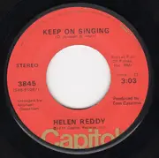 7inch Vinyl Single - Helen Reddy - Keep On Singing / You're My Home