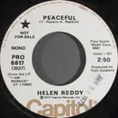 7inch Vinyl Single - Helen Reddy - Peaceful