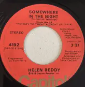 7inch Vinyl Single - Helen Reddy - Somewhere In The Night / Ten To Eight