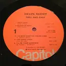 LP - Helen Reddy - Free And Easy