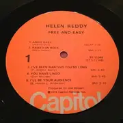 LP - Helen Reddy - Free And Easy