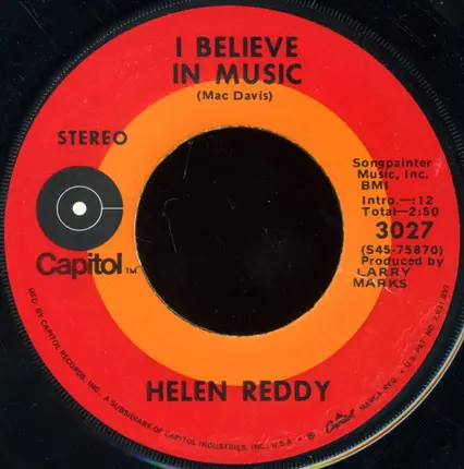 Helen Reddy - I Don't Know How to Love Him