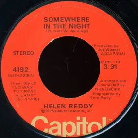 Helen Reddy - Somewhere In The Night