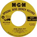 7inch Vinyl Single - Helene De Lys - More Than That / I Couldn't Care Less