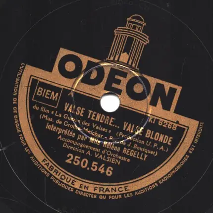 Hélène Regelly - Mets ta Tête Sur Mon Épaule / Valse Tendre... Valse Blonde