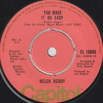 Helen Reddy - Hold Me In Your Dreams Tonight