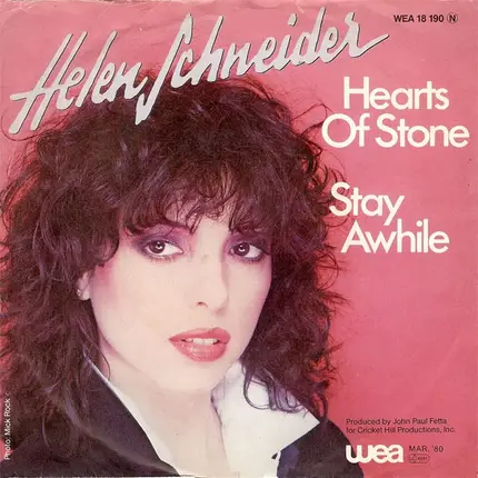 Helen Schneider - Stay Awhile / Hearts Of Stone