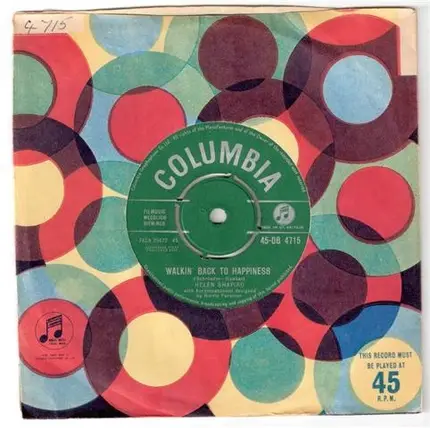 Helen Shapiro - Walkin' Back To Happiness