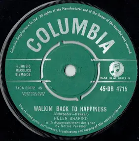 Helen Shapiro - Walkin' Back To Happiness