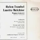 LP - Helen Traubel, Lauritz Melchior - Wagner Concert