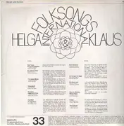LP - Helga & Klaus - Folksongs International