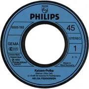 7inch Vinyl Single - Helga Feddersen - Katzen-Polka