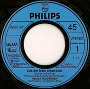 7'' - Helga Feddersen - Gib Mir Bitte Einen Kuß (Dance Little Bird)