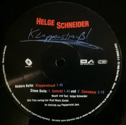 Helge Schneider - Klapperstrauß!