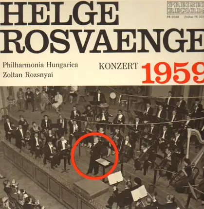 Helge Rosvaenge - Philharmonia Hungarica Konzert 1959