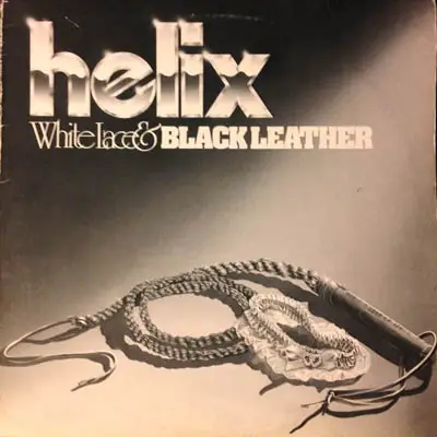 Helix - White Lace & Black Leather
