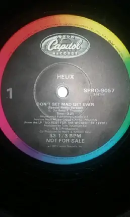 Helix - Don't Get Mad Get Even (Special Remixed Version)
