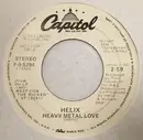 7inch Vinyl Single - Helix - Heavy Metal Love