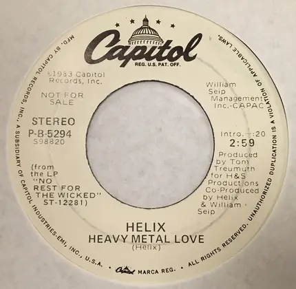Helix - Heavy Metal Love