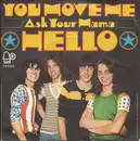 7inch Vinyl Single - Hello - You Move Me