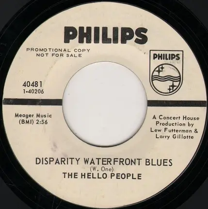 Hello People - Let's Go Hide In The Forest / Disparity Waterfront Blues