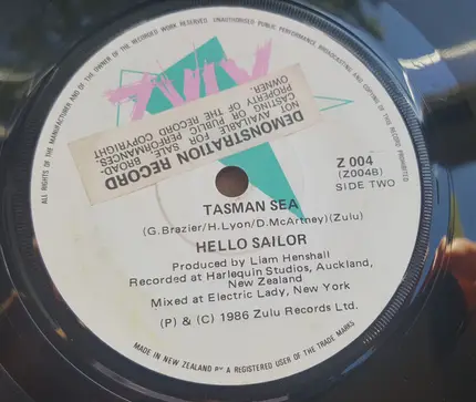 Hello Sailor - Billy Bold