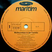 LP - Helmut Graetz Und Seine Hausmusik Mit Den Die Steinhäuser Sternsänger - Weihnachten In Der Familie