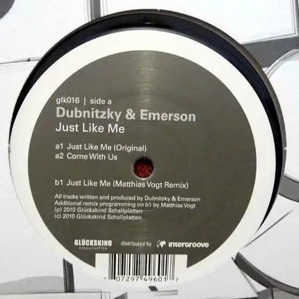 Helmut Dubnitzky & DJ Emerson - Just Like Me