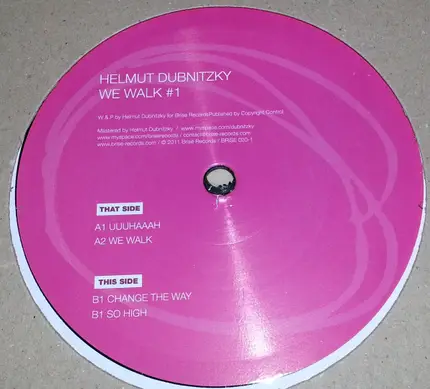 Helmut Dubnitzky - We Walk