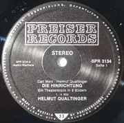 LP - Helmut Qualtinger - Die Hinrichtung (Ein Theaterstück In 9 Bildern)