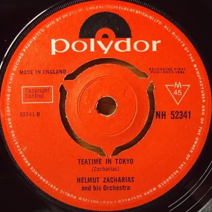 Helmut Zacharias And His Orchestra - Tokyo Melody