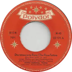 Helmut Zacharias - Die Tätowierte Rose / The Rose Tattoo