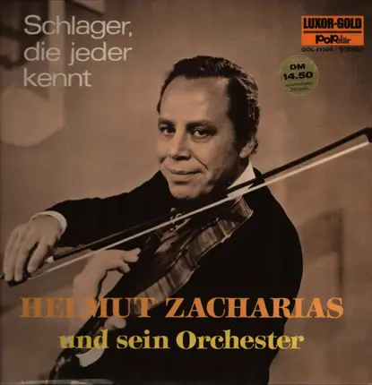 Helmut Zacharias und sein Orchester - Schlager die jeder kennt