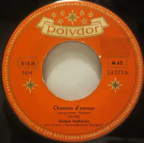 Helmut Zacharias - Chanson D'Amour / Addio Amore