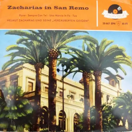 Helmut Zacharias Und Seine Verzauberten Geigen - Zacharias In San Remo