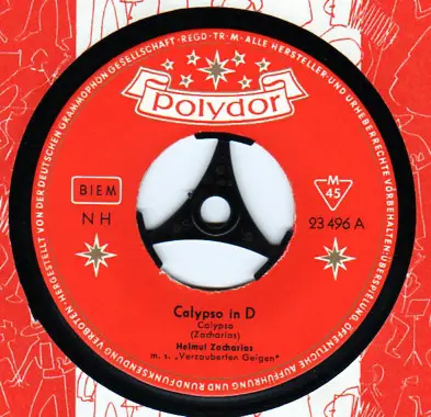 Helmut Zacharias Und Seine Verzauberten Geigen - Calypso In D