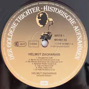LP - Helmut Zacharias - Historische Aufnahmen - Der Goldene Trichter