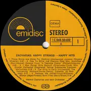 LP - Helmut Zacharias - Happy Strings - Happy Hits