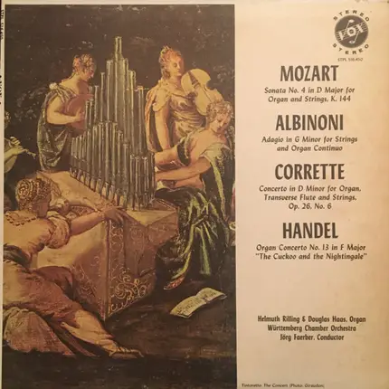 Mozart, Albinoni, Corrette, Handel - Sonate No. 4 in D Major, K.144