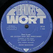 LP - Helmut Qualtinger, Karl Kraus - Eine Weitere Auswahl Aus 'Die Letzten Tage Der Menschheit'