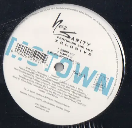 Her Sanity Featuring The Lox - Xclusive