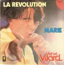 7inch Vinyl Single - Hervé Vilard - La Révolution / Marie - Silver Injection Labels