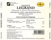 CD - Hervé Legrand - Concertino · Andante, Piece For Strings · Attila