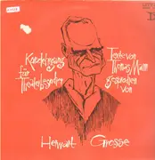 LP - Herwart Grosse - Kurzlehrgang für Theaterbesucher