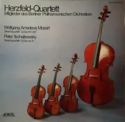 LP - Herzfeld-Quartett , Wolfgang Amadeus Mozart / Pyotr Ilyich Tchaikovsky - Streichquartett G-dur, KV 387 / Streichquartett D-dur, Op. 11