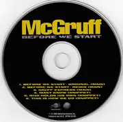 CD Single - Herb McGruff - Before We Start